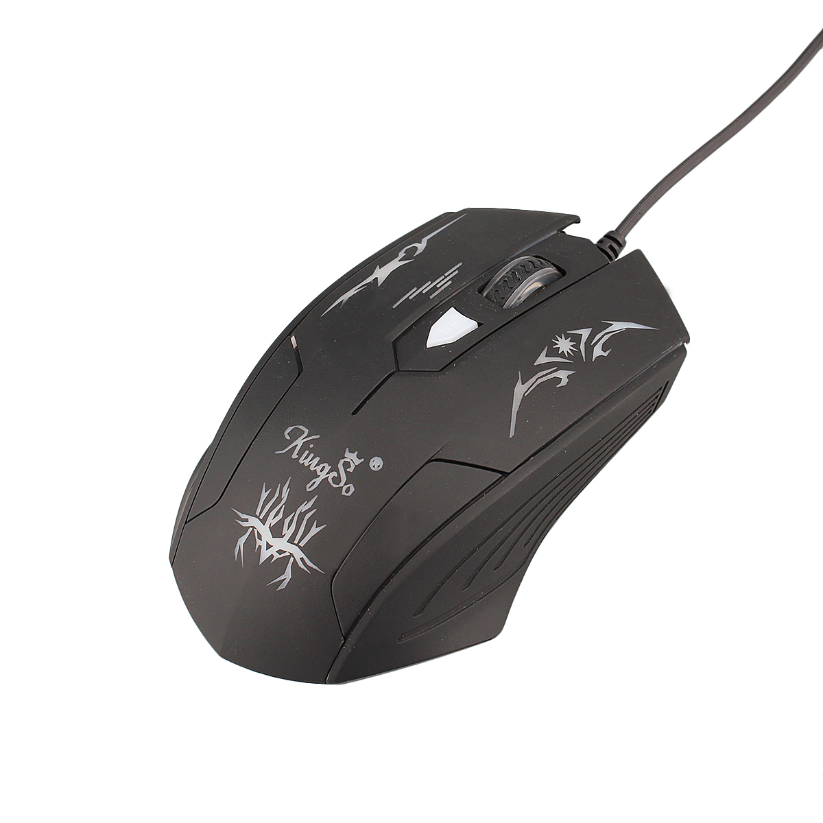 Find ELEGIANT Wired Mouse 2400DPI 6 Buttons LED USB Wired Mouse Optical Computer Mice for Home Office for Sale on Gipsybee.com with cryptocurrencies
