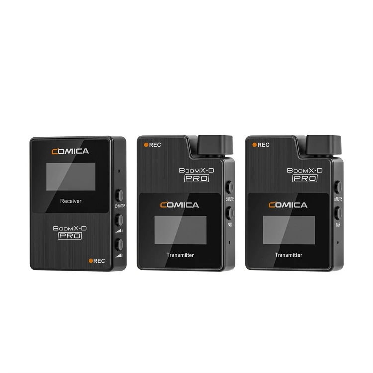 Find COMICA BoomX D D2 One Trigger Two 2 4G Digital Wireless Microphone System3 5mm Interface for DSLR Cameras for Sale on Gipsybee.com