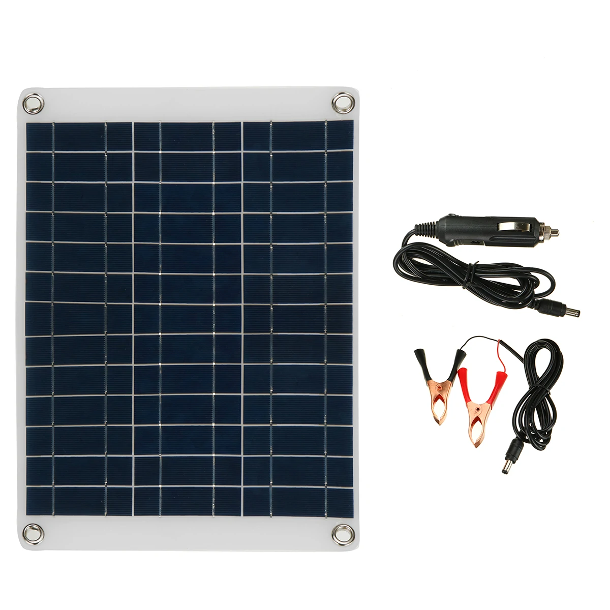 Find 20W 12V/5V Polycrystalline Solar Panel Kit Battery Charger Portable Solar Panel for Car Boat Van for Sale on Gipsybee.com