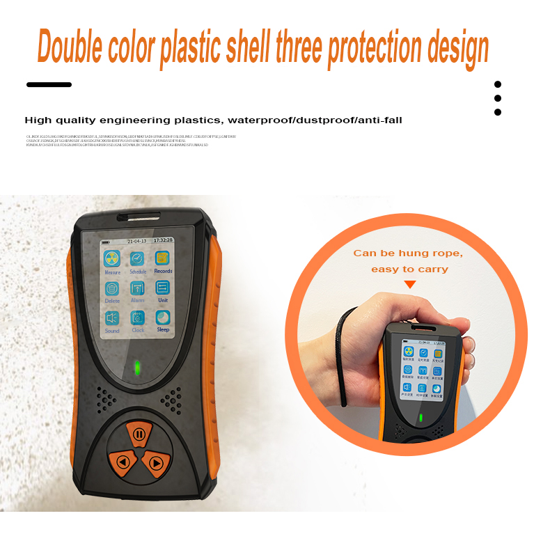Find High Precision 0 05uSv 50mSv Nuclear Radiation Tester with Built in Battery TFT2 0 Color Display Screen Alarm Fuction for Sale on Gipsybee.com with cryptocurrencies