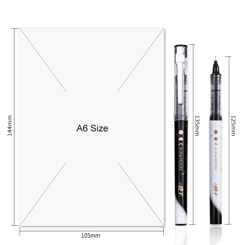 XM Ecosystem Deli S858 1 Piece Full Needle Gel Pen 0.5mm Nib Writing Signing Pens Office School Supplies—5
