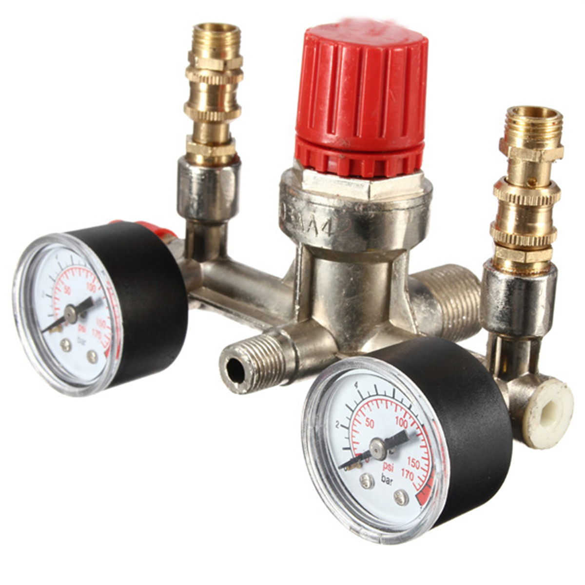 Find Regulator Air Compressor Pump Pressure Control Switch Valve Gauge Heaty Duty for Sale on Gipsybee.com with cryptocurrencies