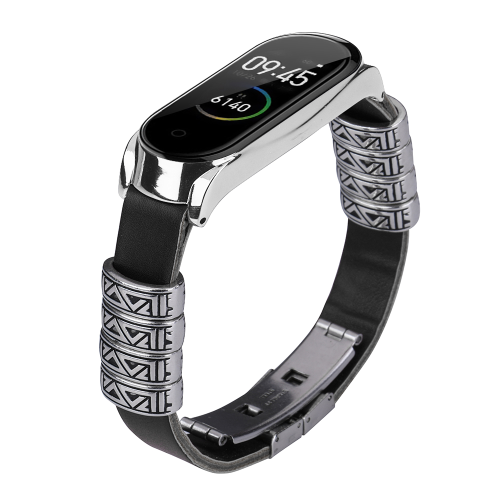 Find Bakeey Retro Butterfly Push Button Deployment Buckle Metal Watch Band Strap Replacement for Xiaomi Mi band 3 Xiaomi Mi band 4 Non original for Sale on Gipsybee.com with cryptocurrencies