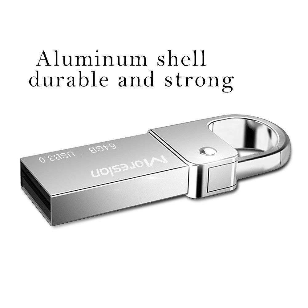 Find Moreslan Aluminum Alloy 64GB USB 3 0 Flash Drive Pen Drive For Laptop Computer Speaker TV for Sale on Gipsybee.com with cryptocurrencies