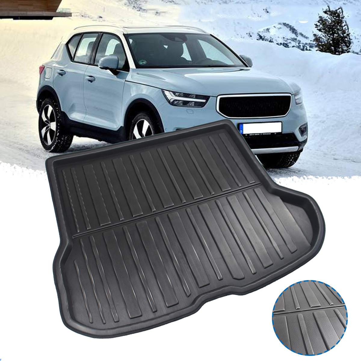 Car Rear Trunk Cargo Mat Tailored Boot Liner Tray For Volvo XC40 2017 2018 2019