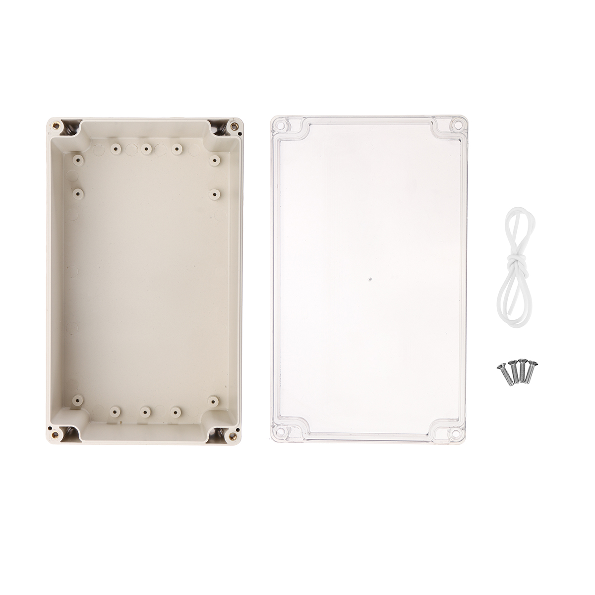Find Plastic Waterproof Electronic Project Box Clear Cover Electronic Project Case 200 120 75mm for Sale on Gipsybee.com with cryptocurrencies