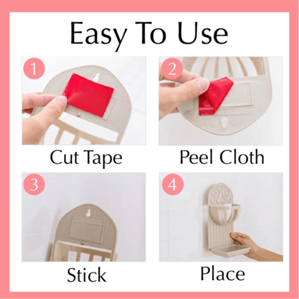 how to remove 3m double sided tape from plastic