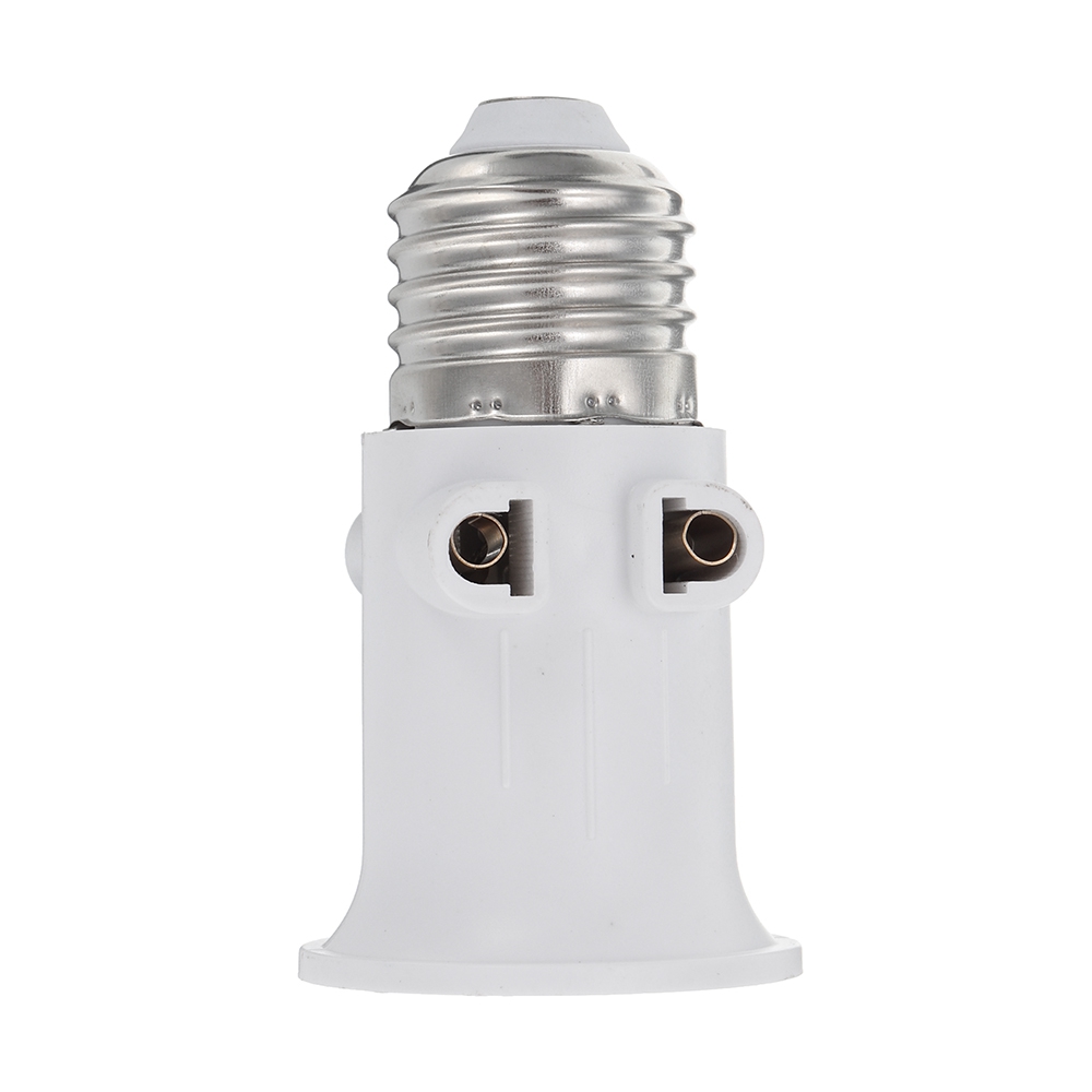 Find AC100-240V 4A E27 ABS EU Plug Connector Accessories Bulb Adapter Lamp Holder Base Screw Light Socket for Sale on Gipsybee.com with cryptocurrencies
