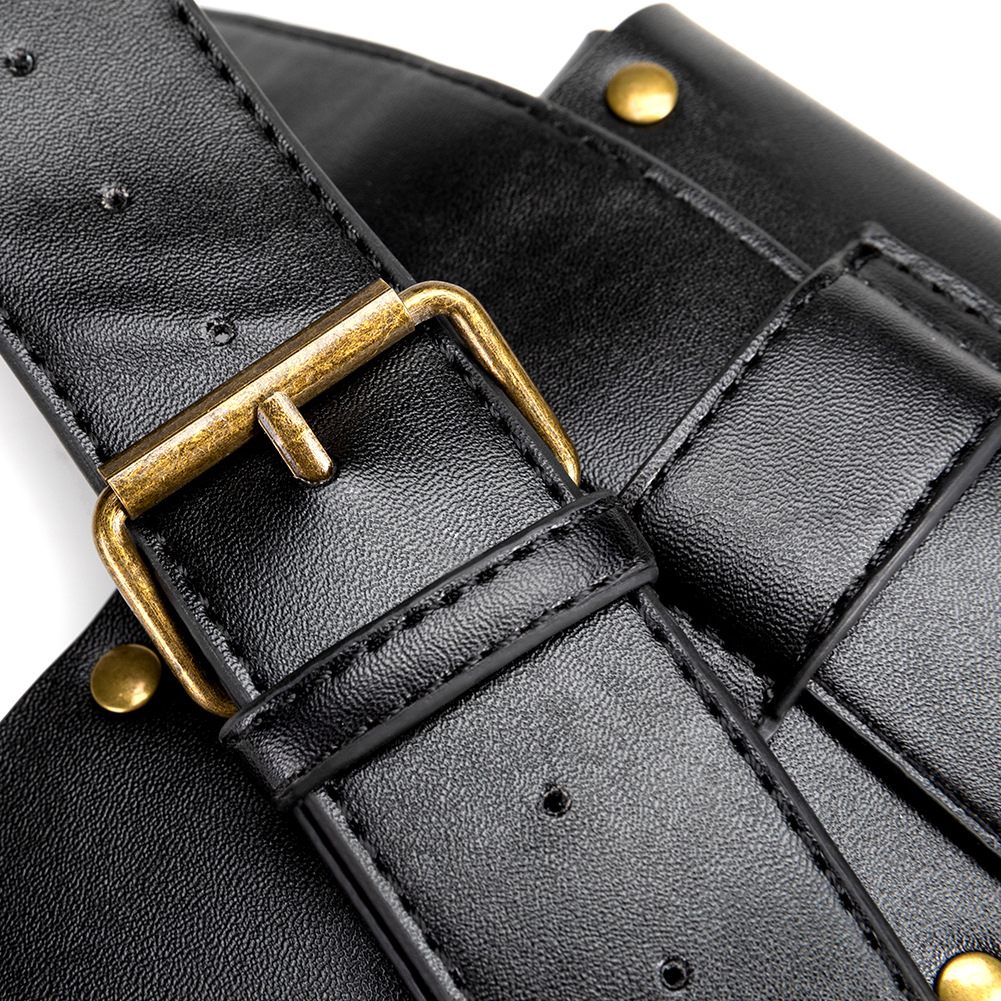Other Accessories - Medieval Renaissance Retro Punk Unisex Faux Leather Waist Pack Bag for sale ...