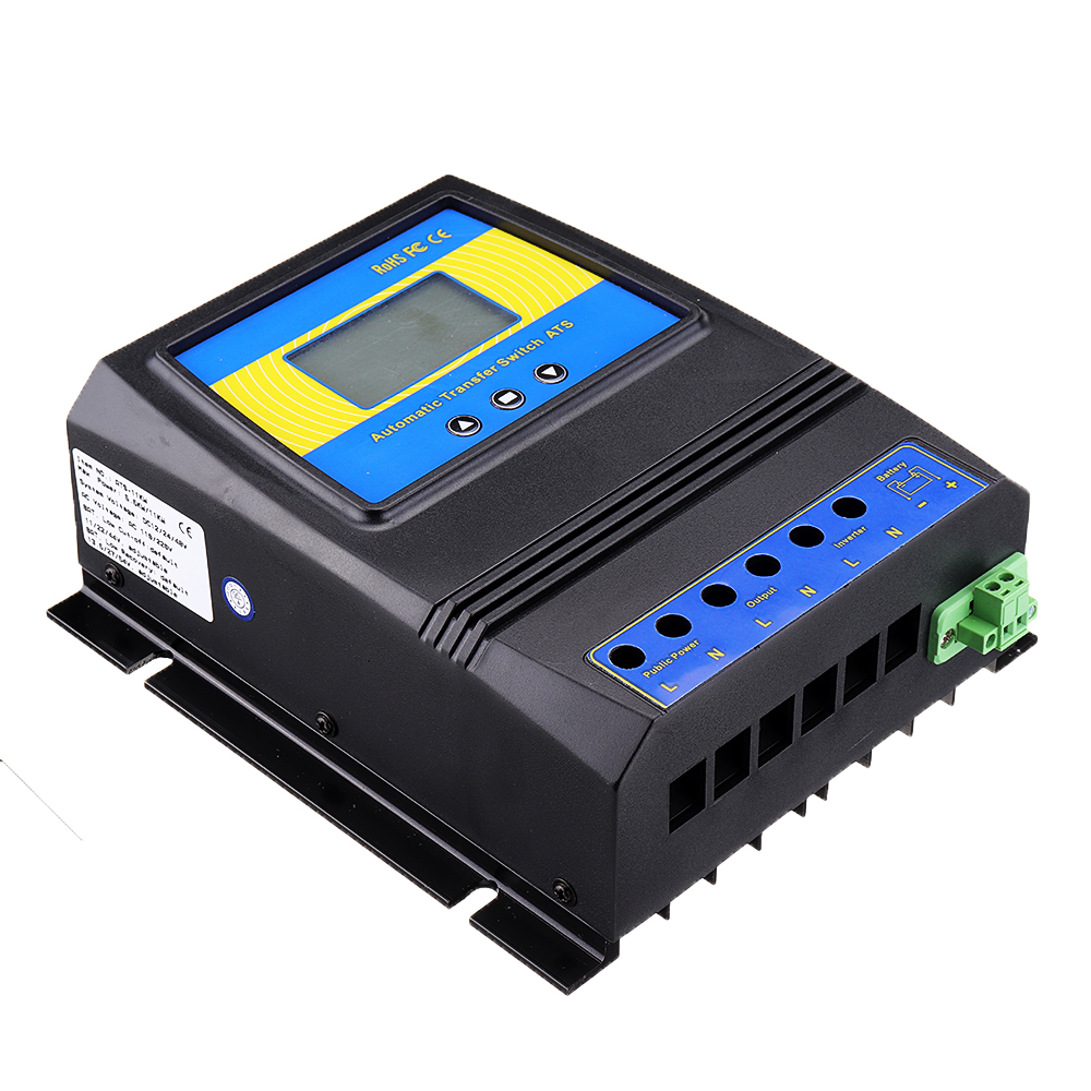 Find MoesHouse Automatic ATS Dual Power Transfer Switch Solar Charge Controller for Solar Wind System DC 12V 24V 48V AC 110V 220V on/off Grid for Sale on Gipsybee.com with cryptocurrencies