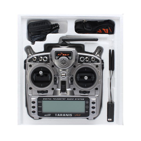 Trasmettitore Radio FrSky Taranis X9D Plus 2.4G ACCST con Ricevitore X8R per RC Drone FPV Racing 4