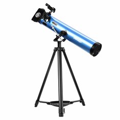 [EU Közvetlen] AOMEKIE Reflektor Teleszkópok a kezdő asztrofotósok számára 76mm/700mm-sel telefon adapterrel,Bluetooth vezérlővel,állvánnyal,keresővel és Hold szűrővel A02018