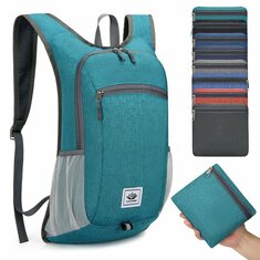 Outdoor Sports Folding Bag Light Hiking Backpack Travel Bag Women'S Casual Schoolbag Men'S Backpack