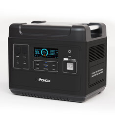 [US Direct] พองโก PSN2200 2000Wh สถานีพลังงานเคลื่อนที่ LiFePO4 แบตเตอรี่แพ็คเครื่องกำเนิดพลังงานแสงอาทิตย์ 6 ออกแบบด้วย 110V/2200W Pure Sine Wave AC Outputs หน่วยกำเนิดพลังงานแบบเคลื่อนที่พร้อมด้วย 25A RV Output สำหรับการแคมป์ข้างนอก