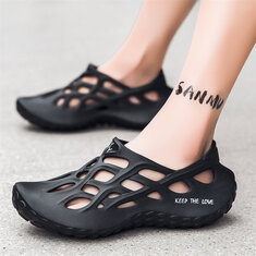 Sapatos de água da moda cor pura EVA Soft Breathable Comfy Non-Slip Cool Sandals para caminhadas e camping ao ar livre