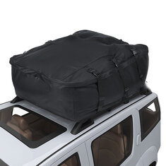Φορητή τσάντα αποθήκευσης ταξιδιού Αδιάβροχη θήκη αυτοκινήτου SUV Roof Top Rack 600D Oxford Travel Baggage Storage Cargo Carrier 105 * 90 * 43cm