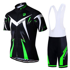 Ensemble maillot et pantalon X-TIGER Pro pour le cyclisme estival, vêtements de cyclisme pour vélo tout-terrain.