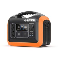[US Direct] OUPES Portable Power Station 1100W Solar Generator 992Wh LiFePO4 Battery Backup Solar Powered Generators Quick Charge Pure Sine Wave 110V AC Outlet Powerbank For Home Use Camping Outdoors Travel