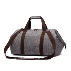 35L Folding Travel Duffel Bag Water Resistant Polyester Sports Gym Luggage Bag Handbag Shoulder Bag