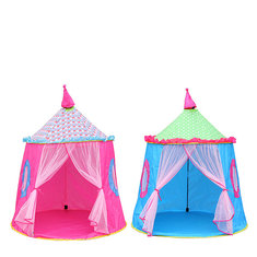 137x140 CM Taşınabilir Prenses Çadır Kapalı Outdoor Çocuk Oyuncak Mini Wigwam