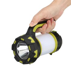 Super Birght LED Camping Light Work Light Large Capacity USB Rechargeable Long Shot Spotlight Work Light For Outdoor Camping Fishing
