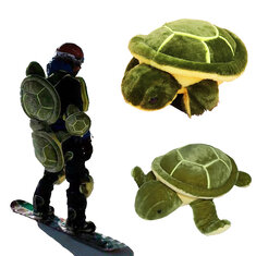 Attrezzatura protettiva da sci per adulti multiuso Giocattoli con cuscino per ginocchiere e snowboard tartaruga cartone animato