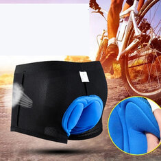 Herren Fahrradhose 3D Gel atmungsaktiv stoßfest elastisch schweißabsorbierend verdickte Sportshorts Unterwäsche für Fahrrad Motorrad