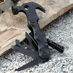 9 In 1 Multifunctional Claw Hammer Outdoor Portable Multifunctional Tool Suitable For Outdoor Camping Home Emergency etc.