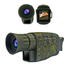 NV1000 уличное ночное устройство с инфракрасной оптической монокулярой с цифровым увеличением 5X и полным темным видом на расстоянии 200 метров