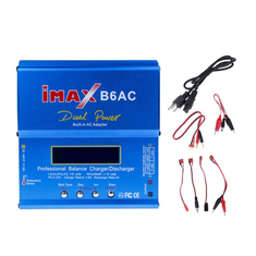 IMAX B6AC 80W 6A Cargador de equilibrio actualizado con descarga para baterías Lipo/Li-ion/LiFe/NiMh