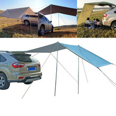 Car Side Awning Waterproof UV-proof Rooftop Tent Canopy for Outdoor Camping Travel