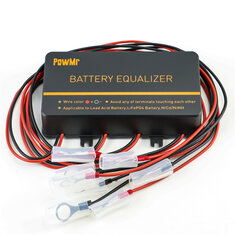 PowMr Equilibrador de voltaje Battery Equalizer Auto Equalizar voltaje de banco de energía solar de 48V de batería Lifepo4 para extender la vida útil de la batería