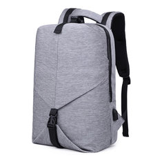 IPRee® 20L USB Nylon Rucksack Teenager Schultasche 15,6 Zoll Laptop Tasche Wasserdichte Schultertasche