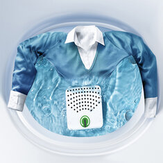 Washwow - Mini lavadora portátil de viaje, bola de lavandería, detergente para ropa sin electrólisis, al aire libre para interiores