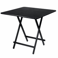 60/70/80CM Square Portable Folding Table Outdoor Camping Picnic Desk Kitchen Furniture Folding Dinner Table