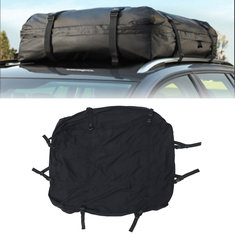 425L Universal Car Roof Cargo Bag Car Top Carrier Side Rail Rack Cross Bar Waterproof Travel Luggage Pouch 