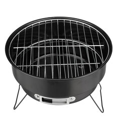 Runder Grill-Grill Faltbarer Edelstahl-Grill Tragbarer Outdoor-Camping-Grill-Grill