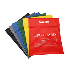 Пожаробезопасная и взрывозащищенная сумка URUAV для переноски аккумулятора LiPo 22X18см