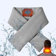 TENGOO bufanda de calefacción eléctrica termostática chal cálido de invierno pañuelo con calefacción de columna Cervical recargable