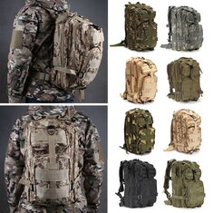 IPRee® 30L kültéri taktikai hátizsák 600D nejlon vízálló terepszínű hátizsák