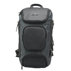 Ανδρική αντικλεπτική τσάντα τσάντα με κορδόνι ανδρικής τσέπης Μεγάλη χωρητικότητα ώμου σακίδιο σακιδίου πλάτης για κάμπινγκ σε εξωτερικο