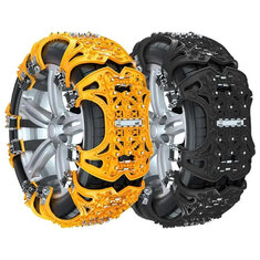 Chaîne de pneus de vélo électrique à pneus gras, chaîne de roue de voiture avec sangles antidérapantes. Sécurité et fiabilité sur la neige et la glace