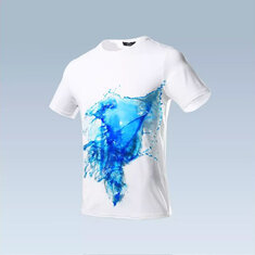 BEVERRY Imperméable Antifouling Manches Courtes Respirant T-shirt Créatif Escalade En Plein Air Randonnée T-shirts