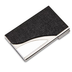 IPRee® Stainless Steel Metal Card Holder Kreditkort Taske Portable ID Card Clip Box