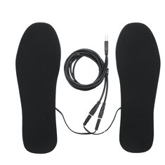 Solette per scarpe riscaldate elettriche USB Riscaldatore elettrico per piedini riscaldatore esterno caldo Calze Pastiglie Accessori per sport invernali