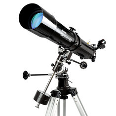 CELESTRON PowerSeeker 80EQ 45-225X zoom teleszkóp kézi német Egyenlítői 80 mm-es rekeszes távcső felnőtt távcső