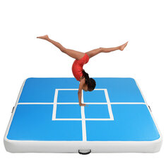 78.74x78.74x5.9 inç Şişme Gym Hava Parça Gymnastics Mat Yuvarlanan Eğitim Egzersiz Uygulama Airtrack Pad