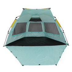 Lều cắm trại cho 3-4 người 210T Lều cắm trại ngoài trời chống nước và chống tia cực tím UP50  trên bãi biển