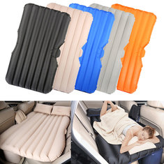 IPRee® SUV Nafukovací matrace na vzduch Car Back Seat Sleep Bed Camping Travel Flocking Pad Polštář  