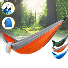 IPRee® Double Person Hammock Nylon Swing Hanging Bed Outdoor แคมป์ปิ้ง Travel Max Load 300kg